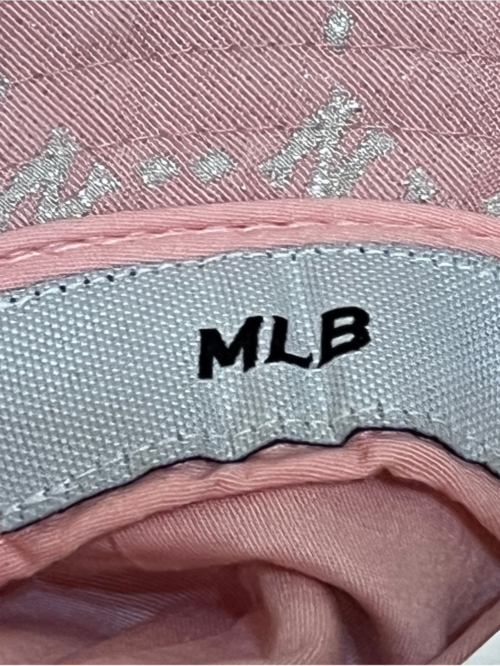 Like New, 100% Cotton Pink NY Logo girls Bucket Hat MLB Major League Baseball - Picture 7 of 9